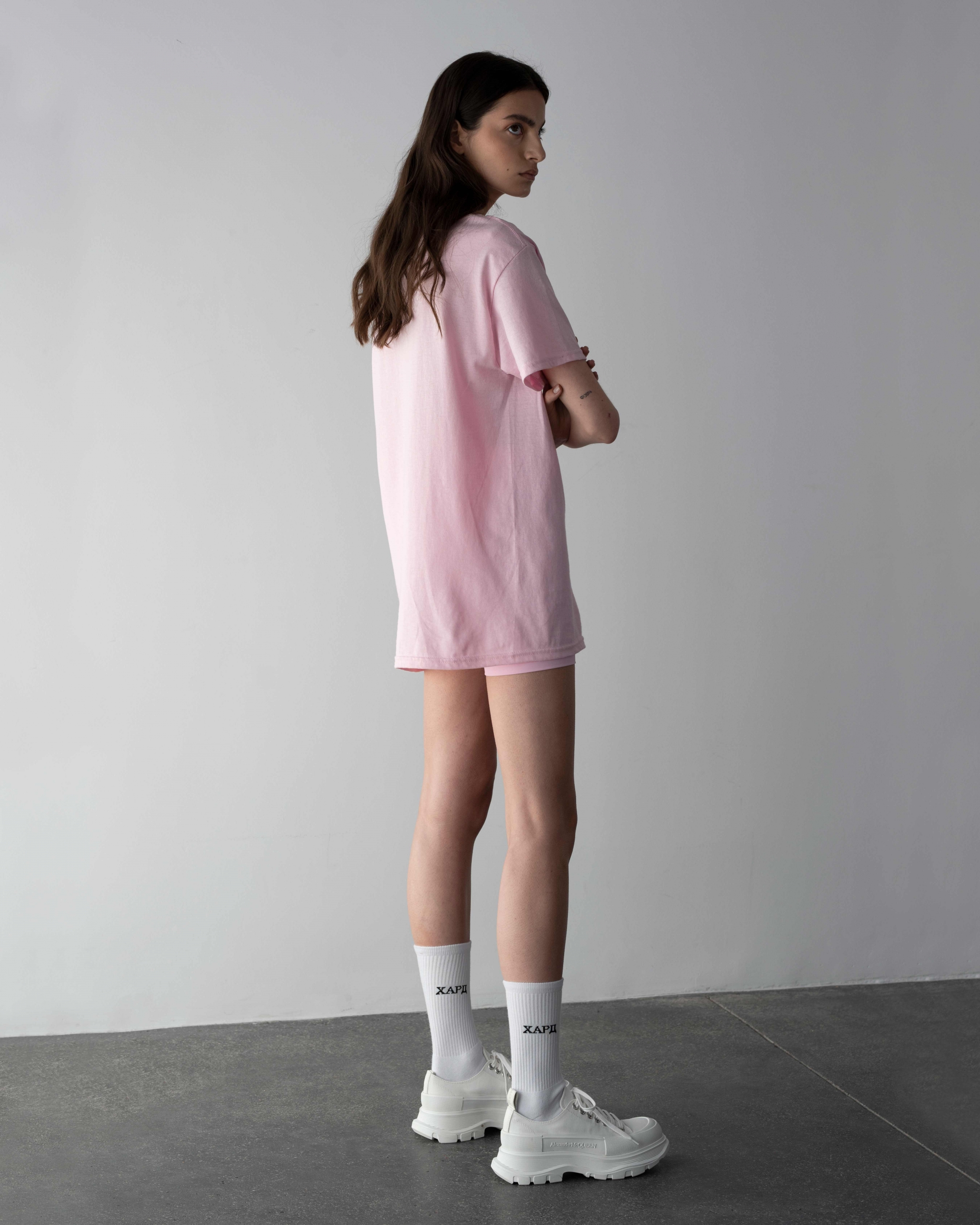 HardClo Classic T-Shirt , Baby Pink