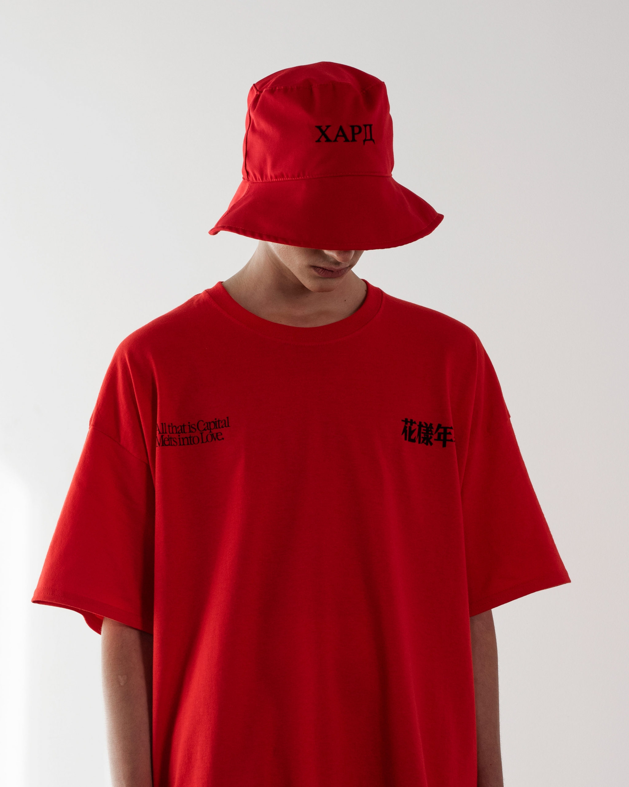 Red Bucket Hat