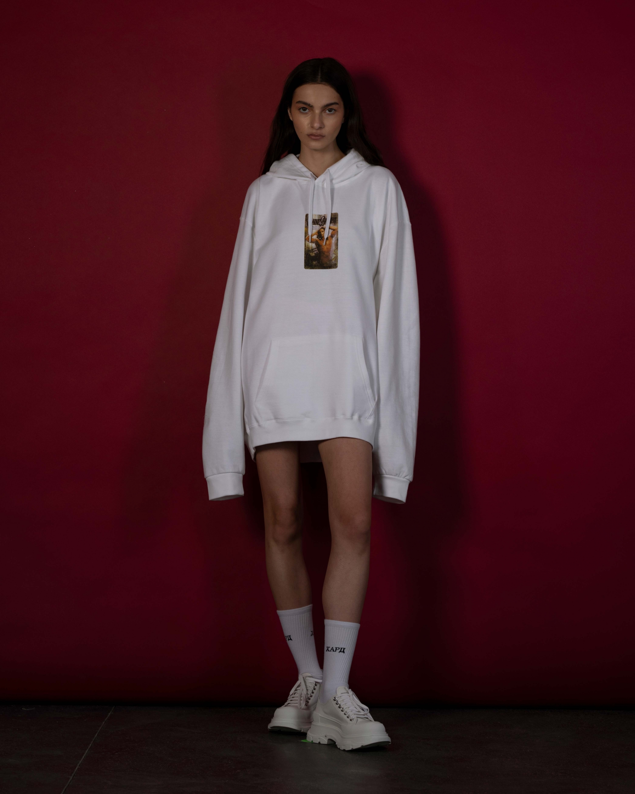 White Hoodie