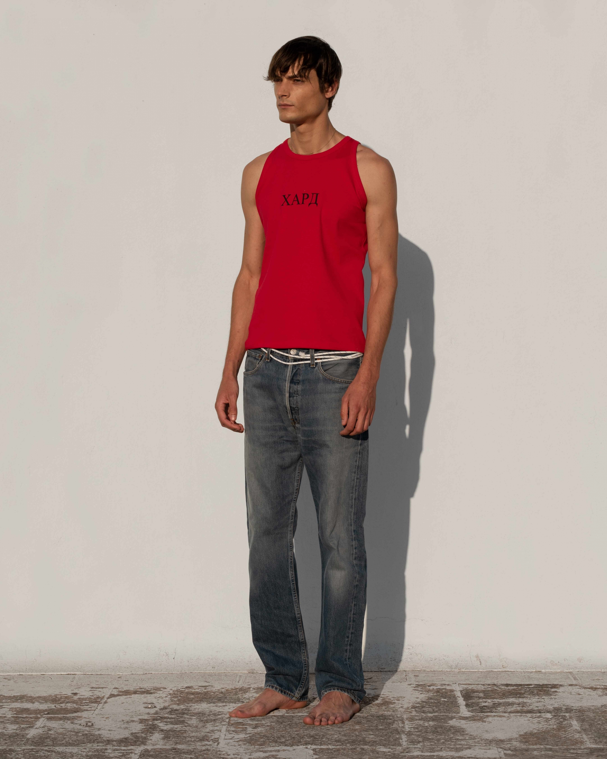HardClo Classic Tank Top , Red
