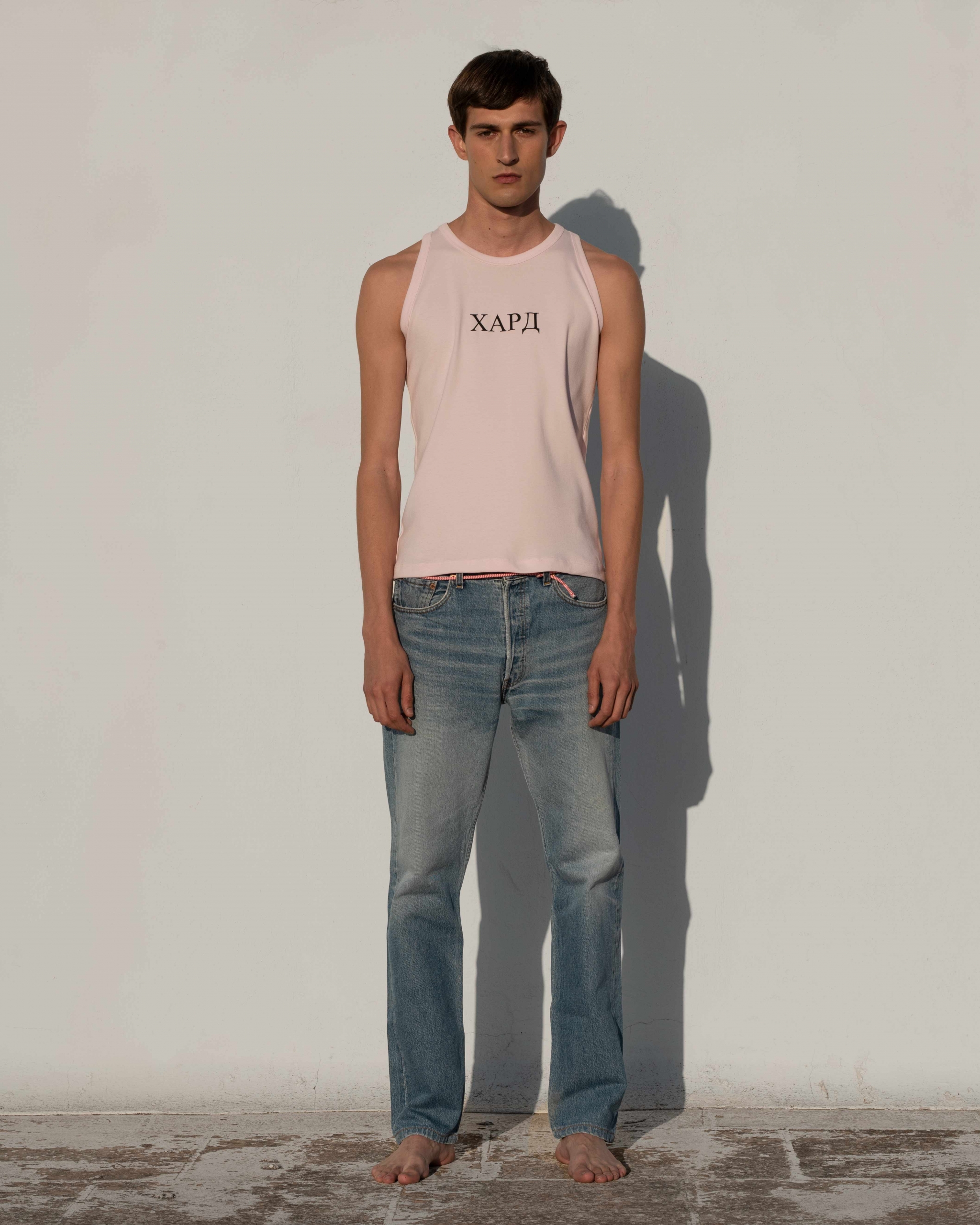 HardClo Classic Tank Top , Baby Pink