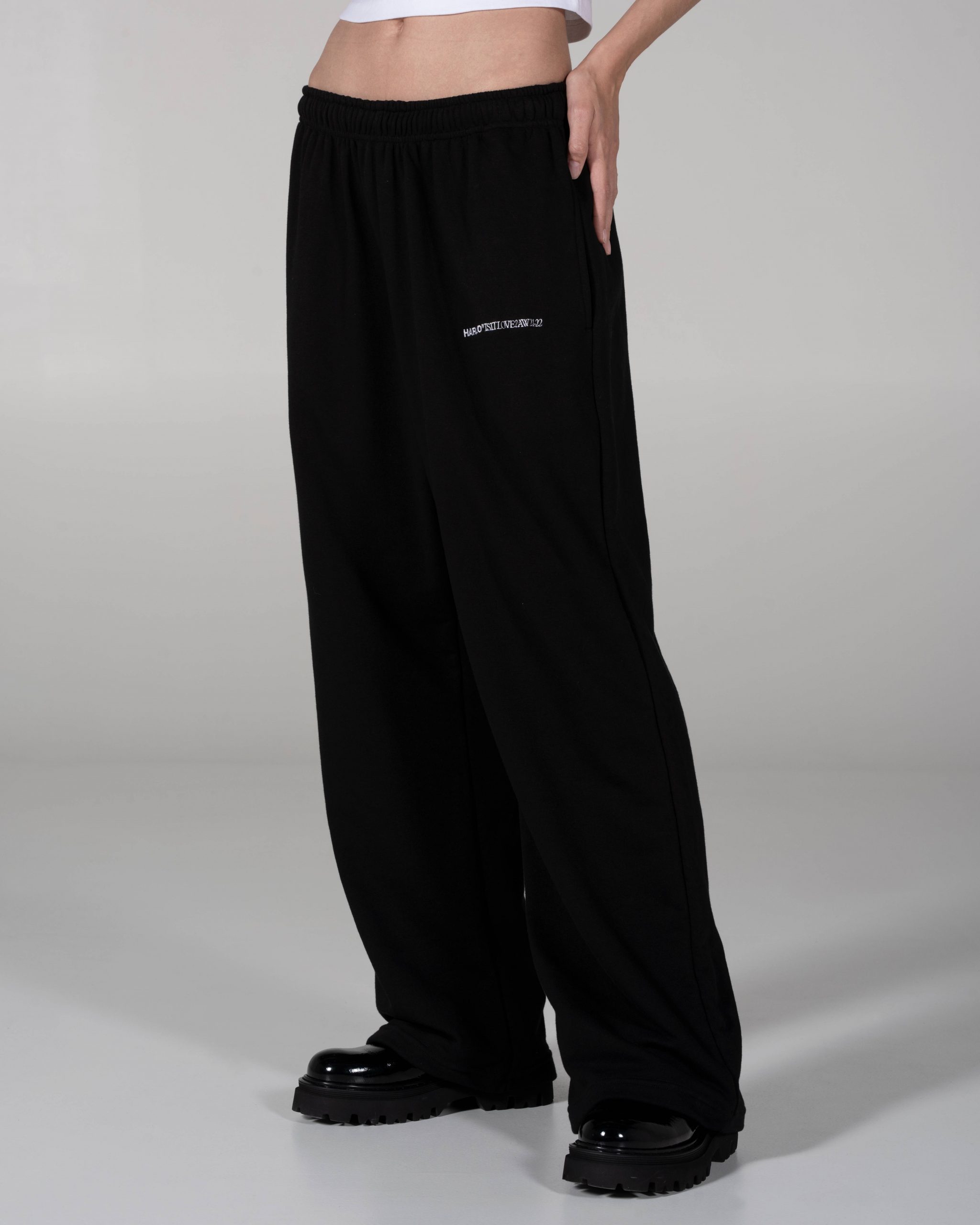 Black Plain Pants