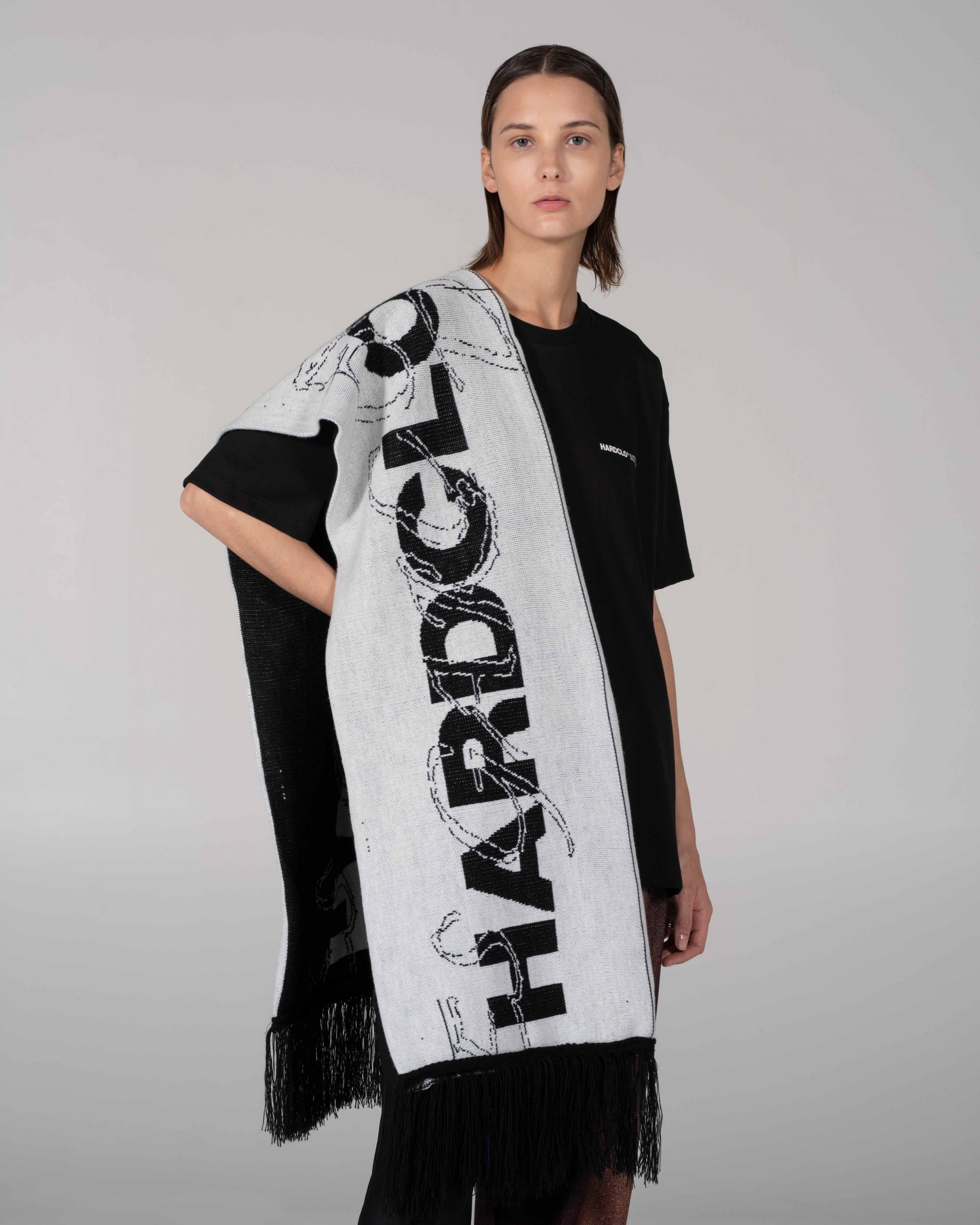 Jacquard Logo Scarf