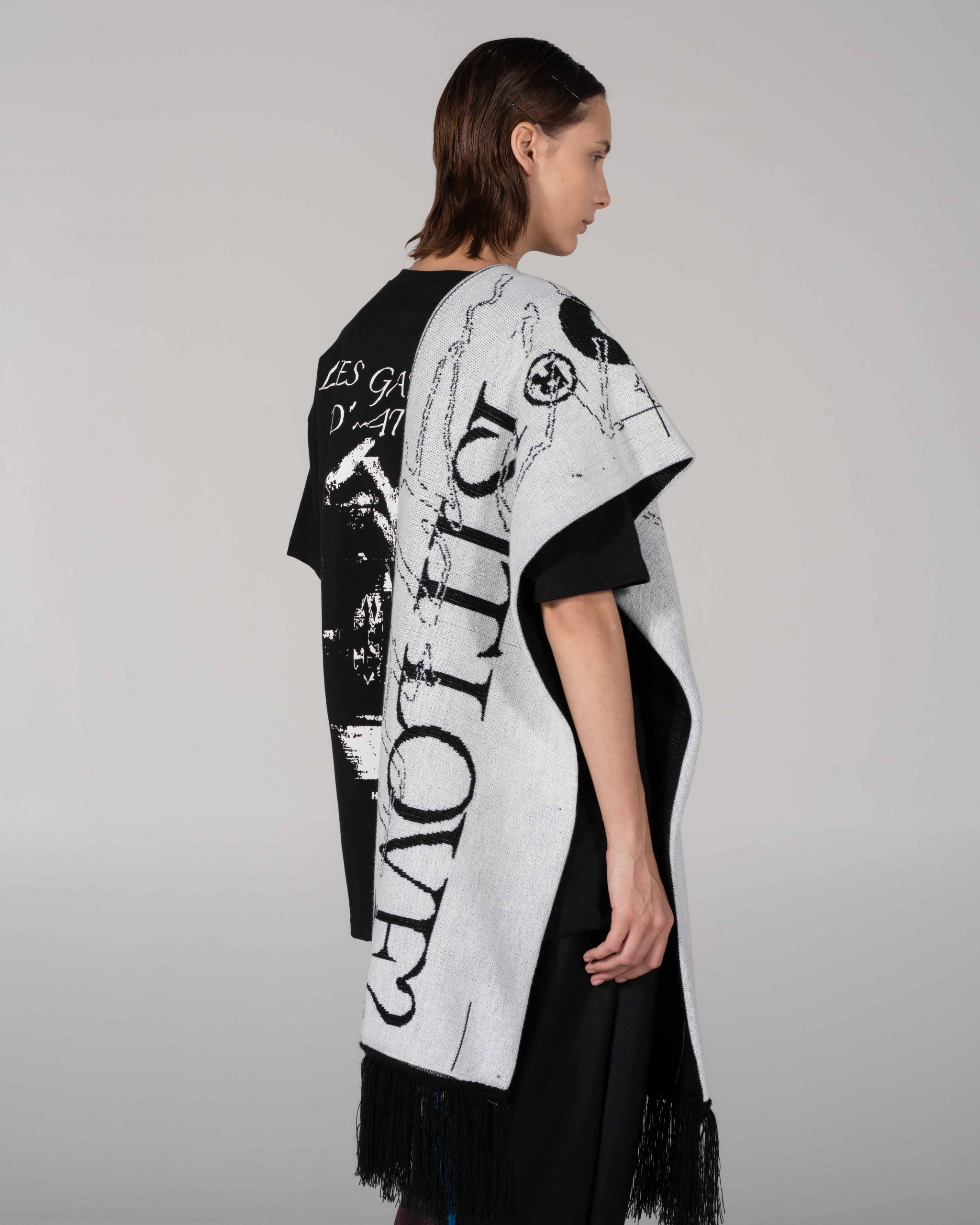 Jacquard Logo Scarf