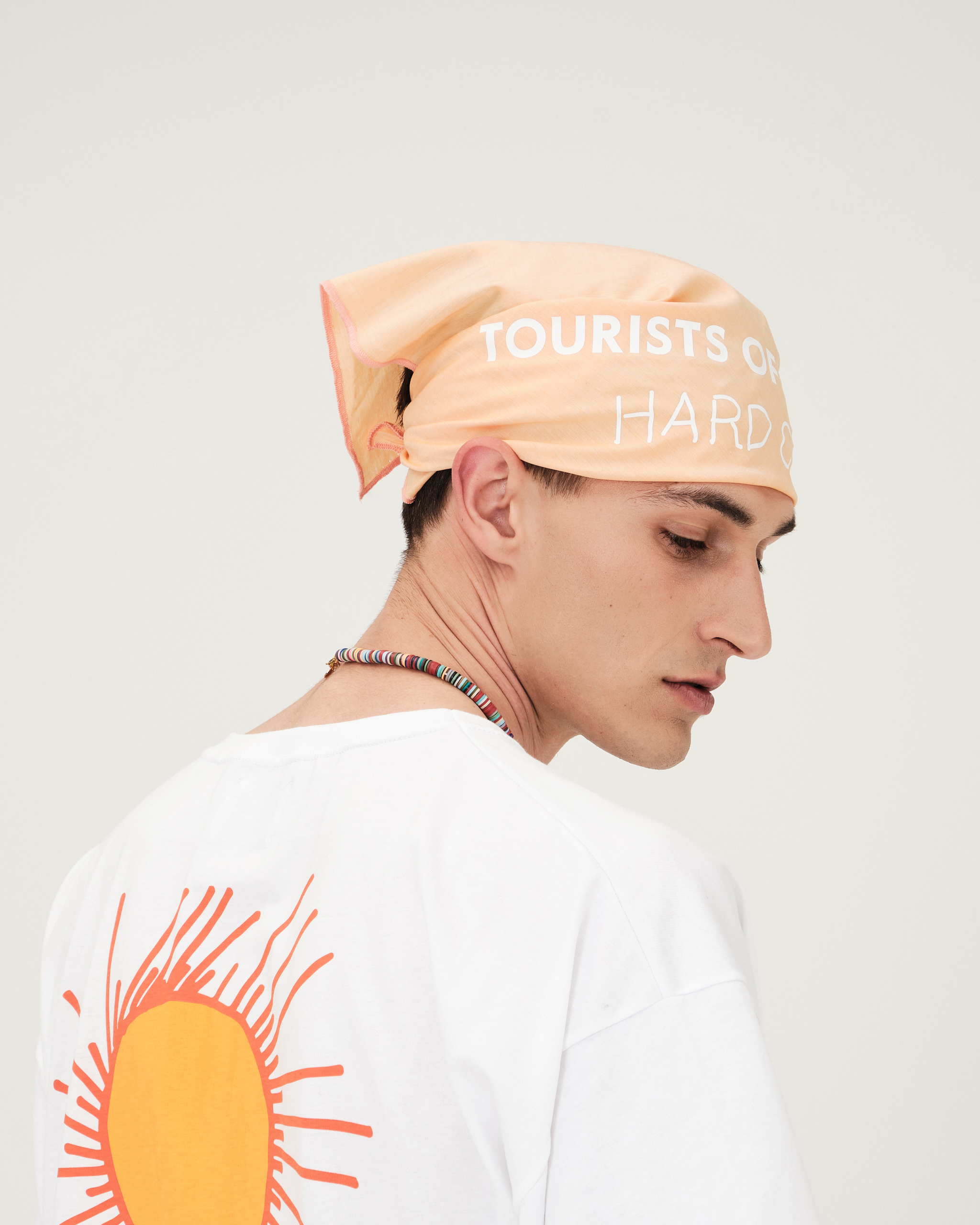 Tourists Of The World , Light Orange Scarf