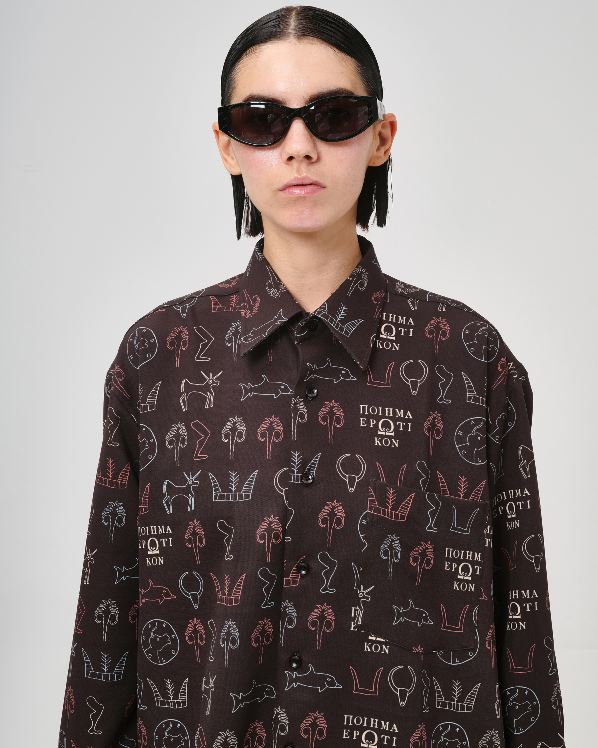 Printed Love Poem , Shirt