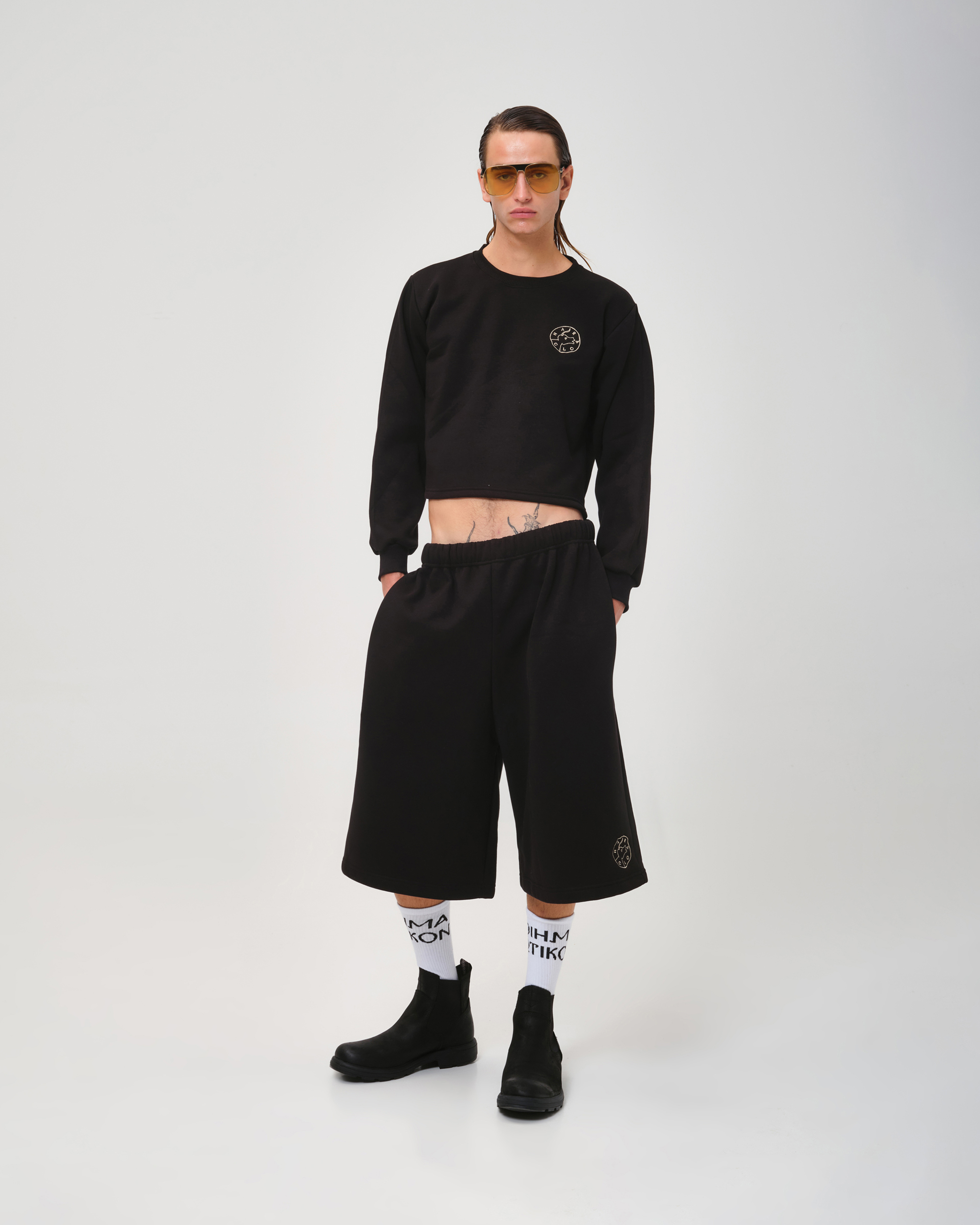 Sweatshirt Shorts New Logo, Black