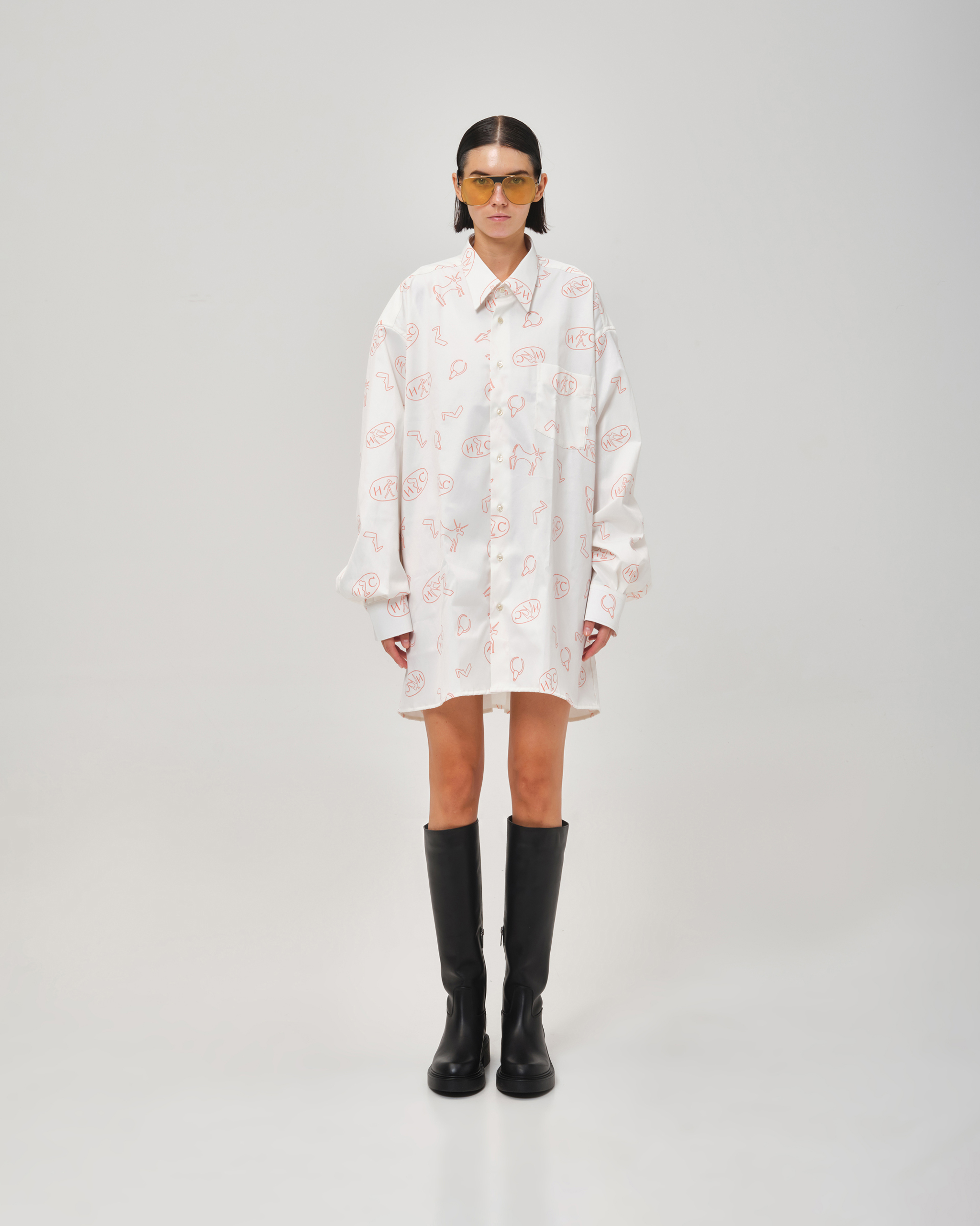 Printed Love Poem , Overshirt