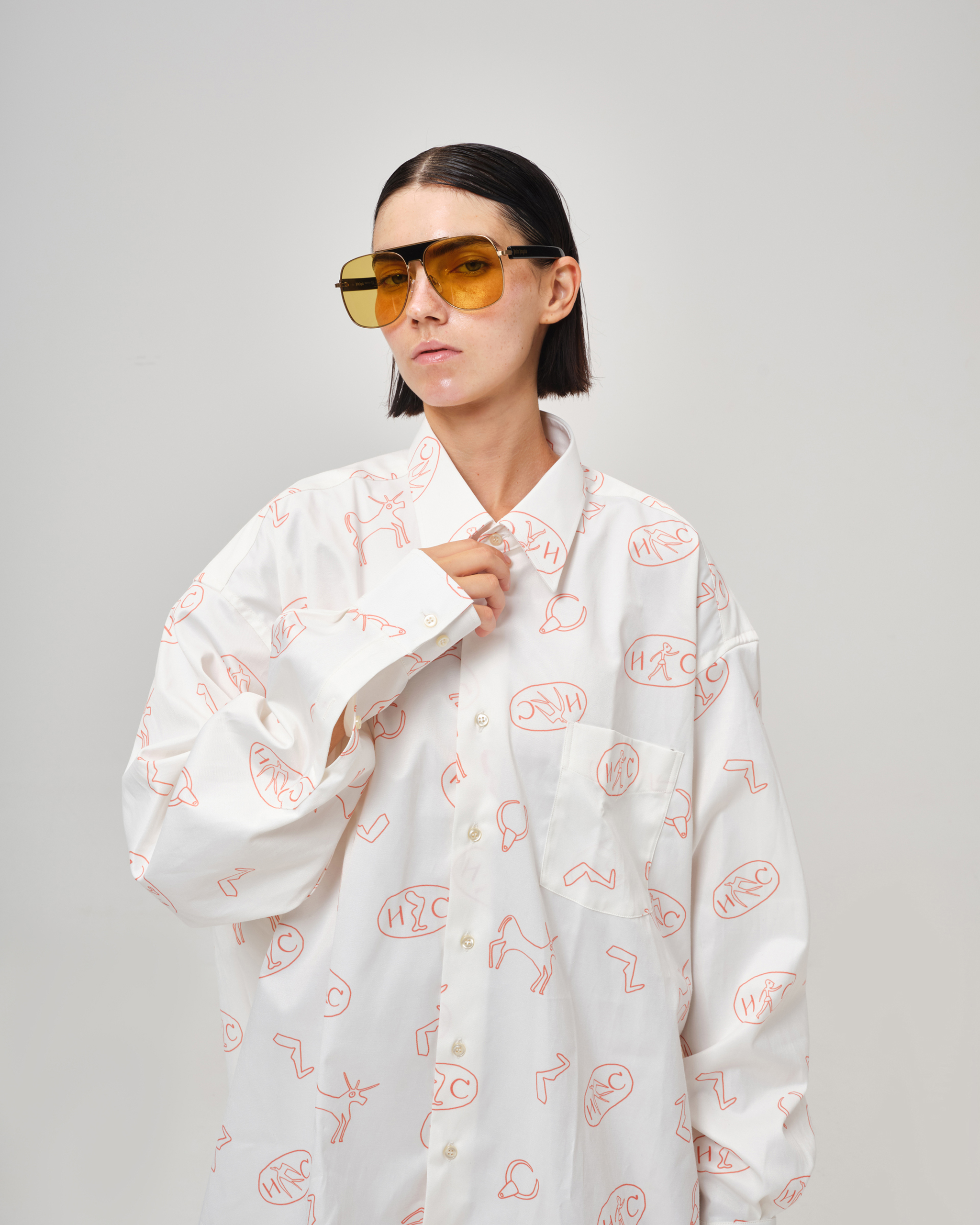Printed Love Poem , Overshirt