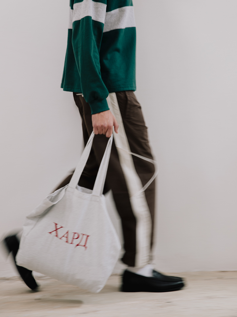 HardClo Classic Tote Bag , Grey