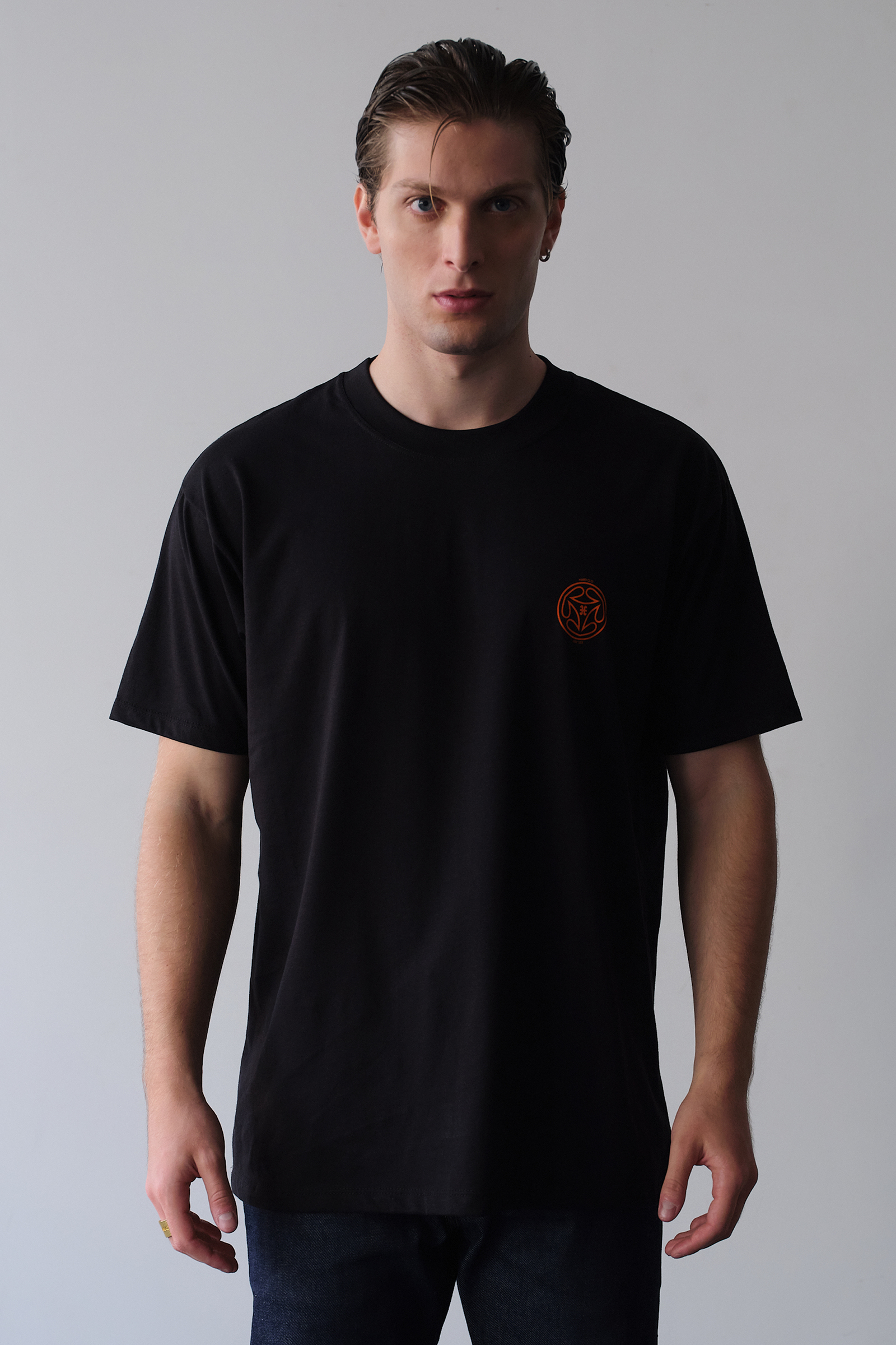 Hard Omonoia 1980 T-Shirt , Black