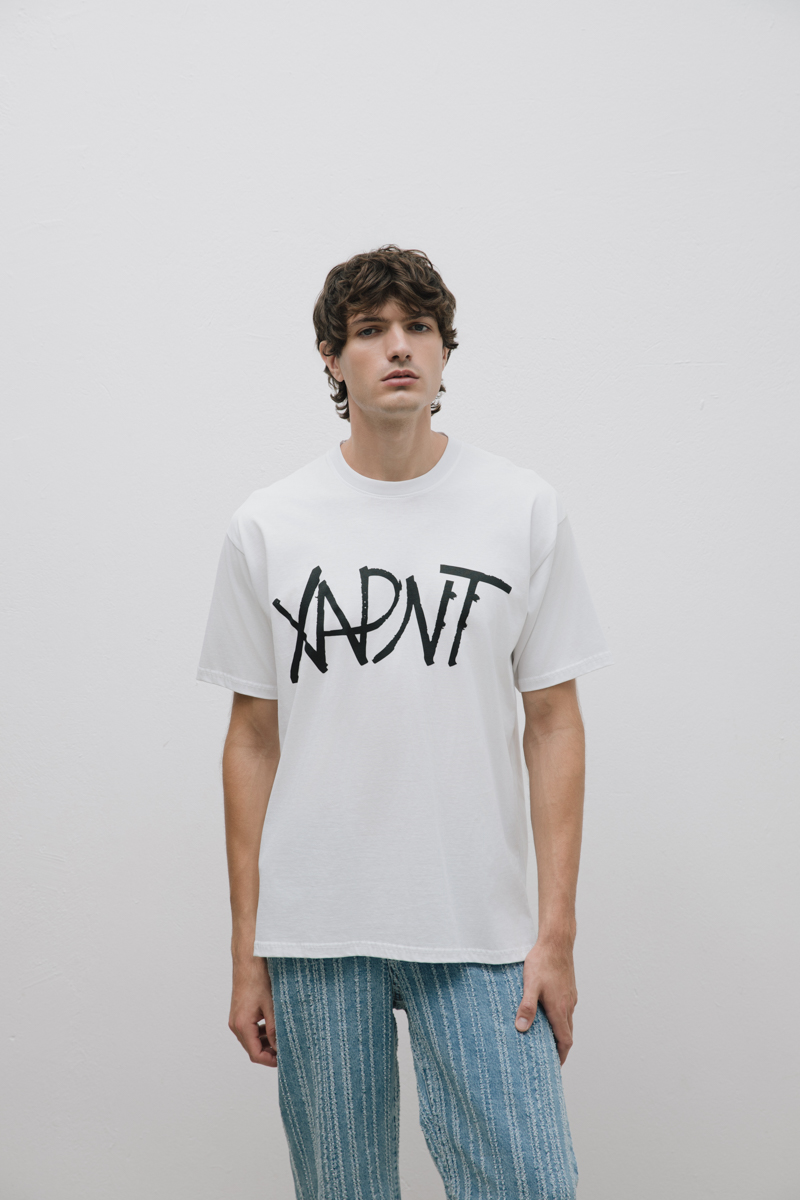 HardClo Classic T-Shirt , White Big New Logo