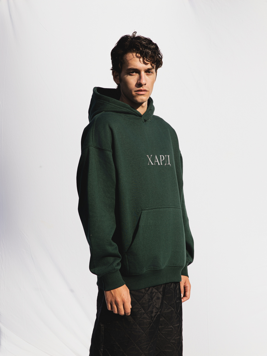 HardClo Classic Hoodie , Dark Green