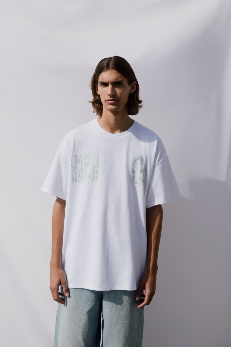 Rose T-Shirt , White