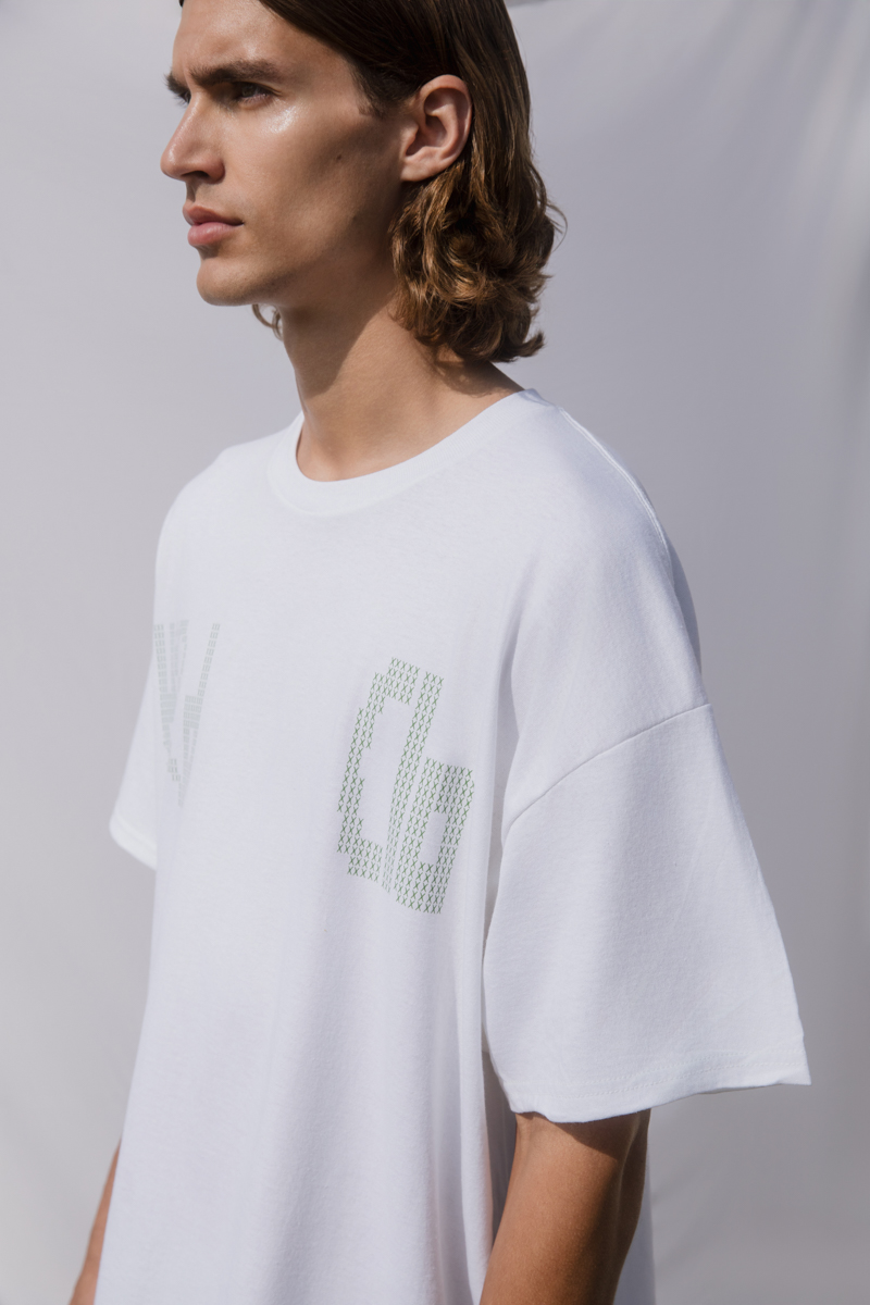 Rose T-Shirt , White