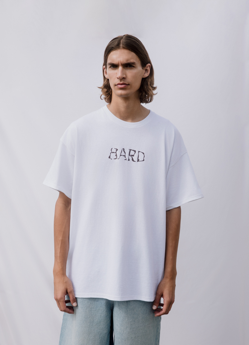 Skyrian Pattern T-Shirt , White