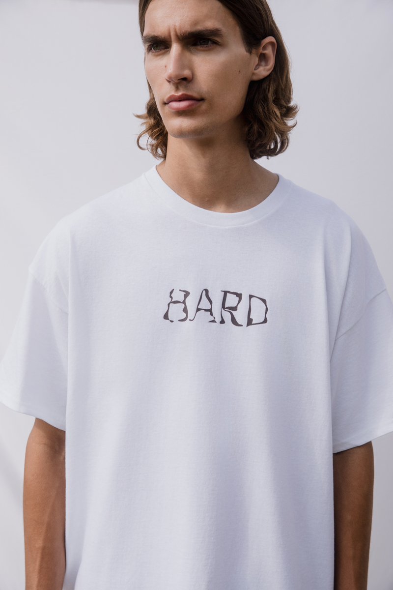 Skyrian Pattern T-Shirt , White