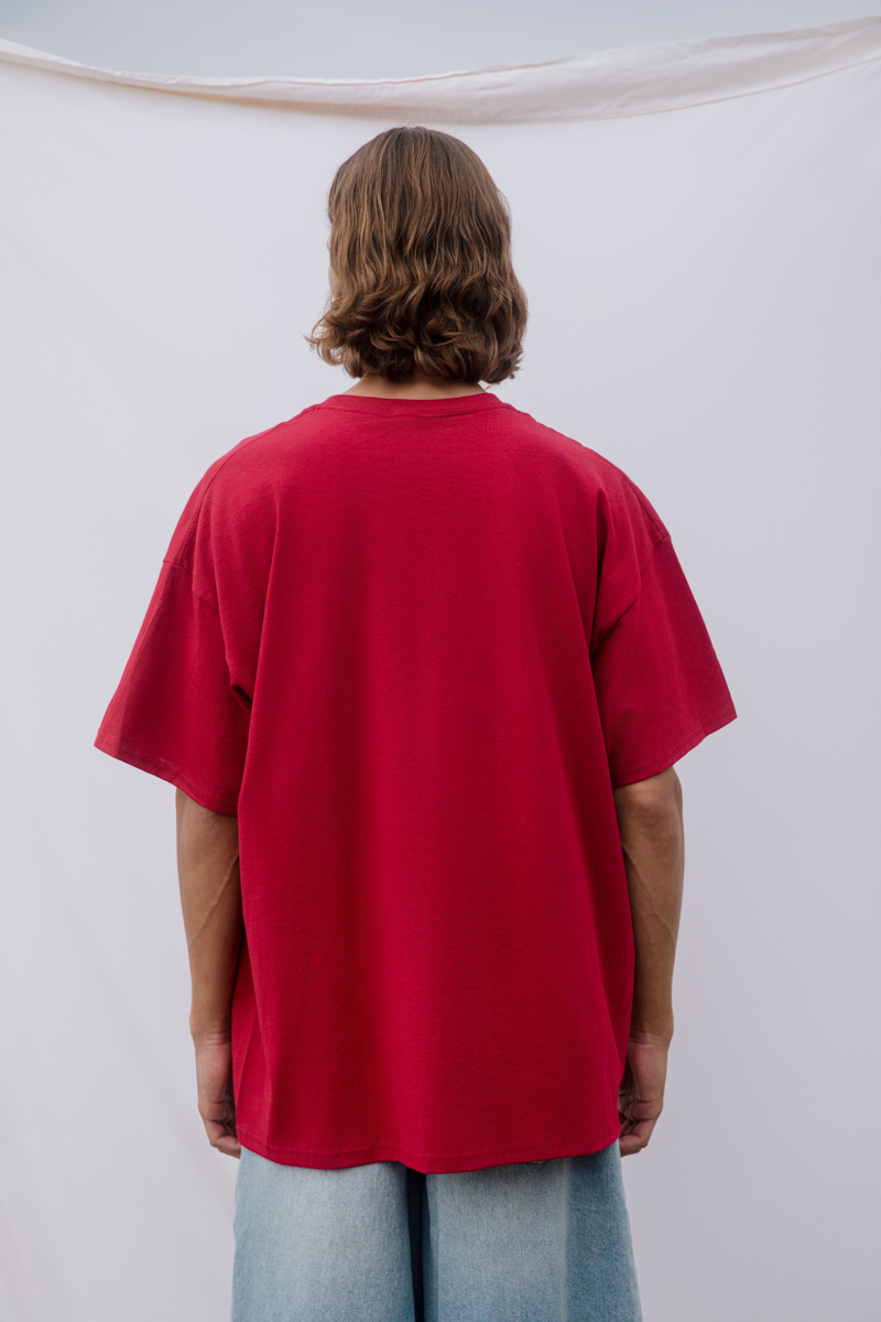 Hard Is Balkan T-Shirt , Red