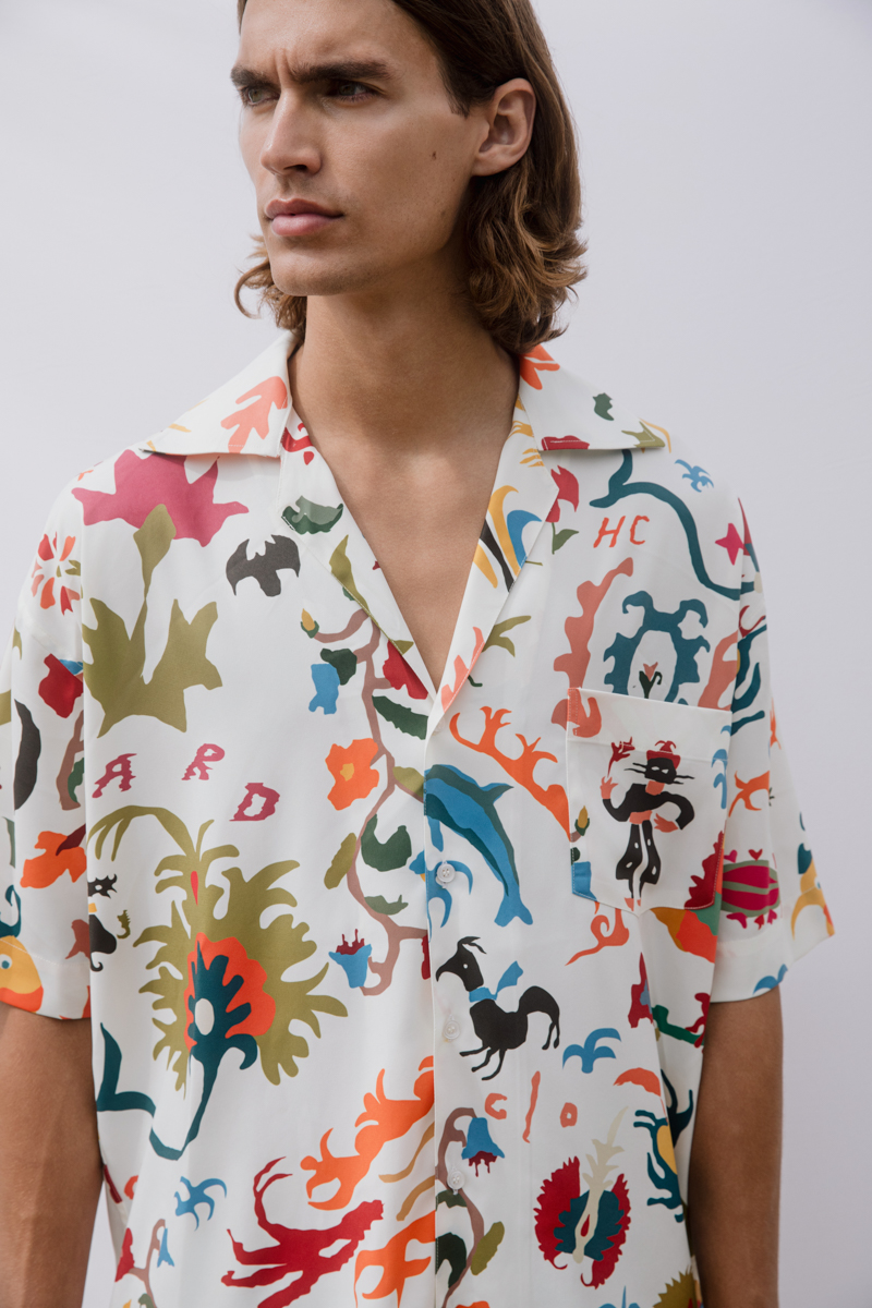 Skyrian Printed Shirt