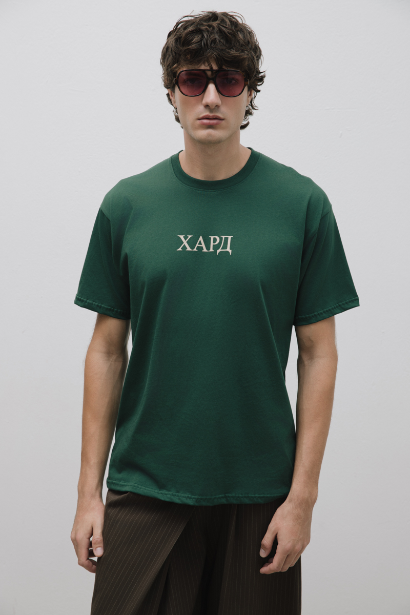 HardClo Classic T-Shirt , Olive Green