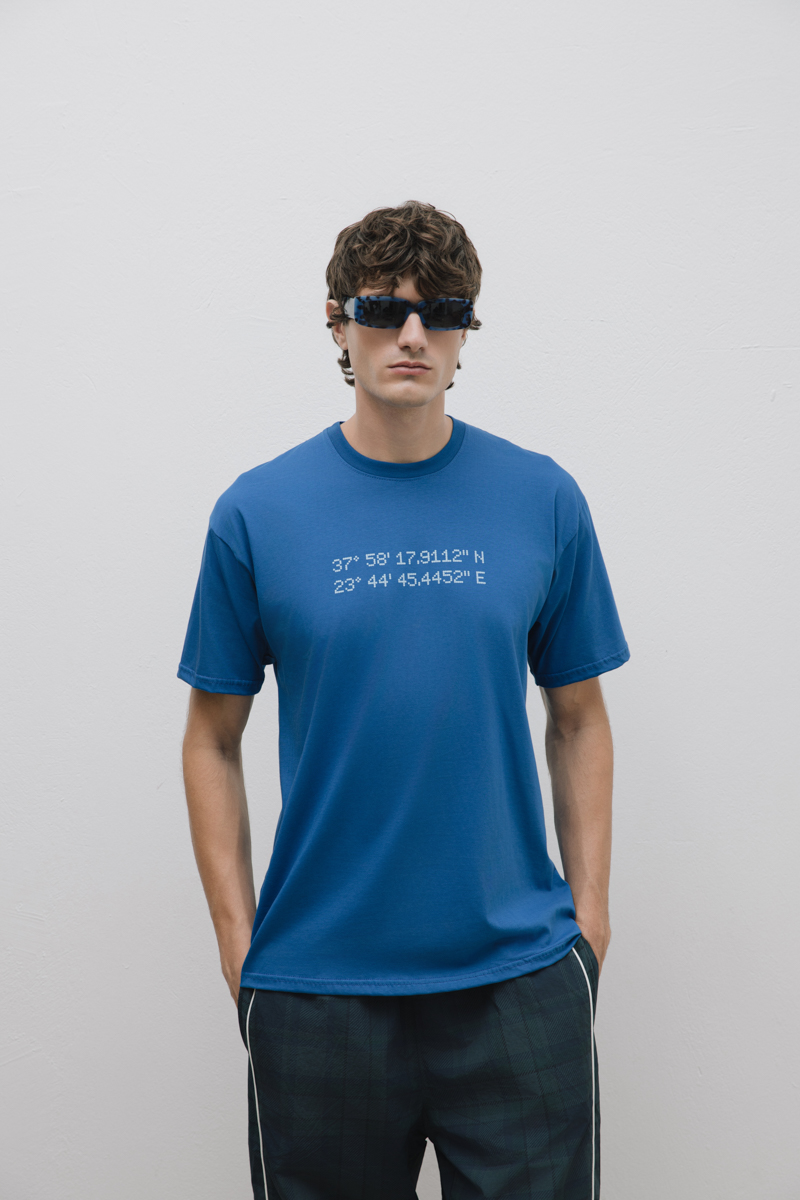 Hard Store Coordinates T-Shirt , Royal Blue