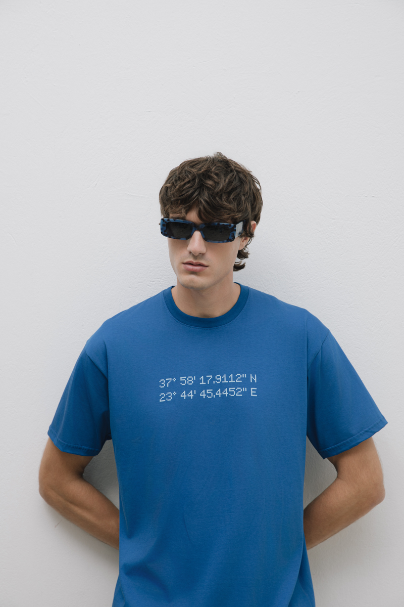 Hard Store Coordinates T-Shirt , Royal Blue