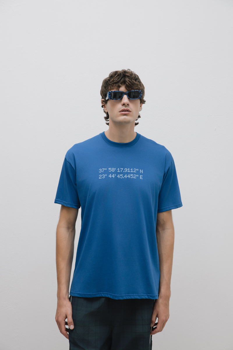 Hard Store Coordinates T-Shirt , Royal Blue