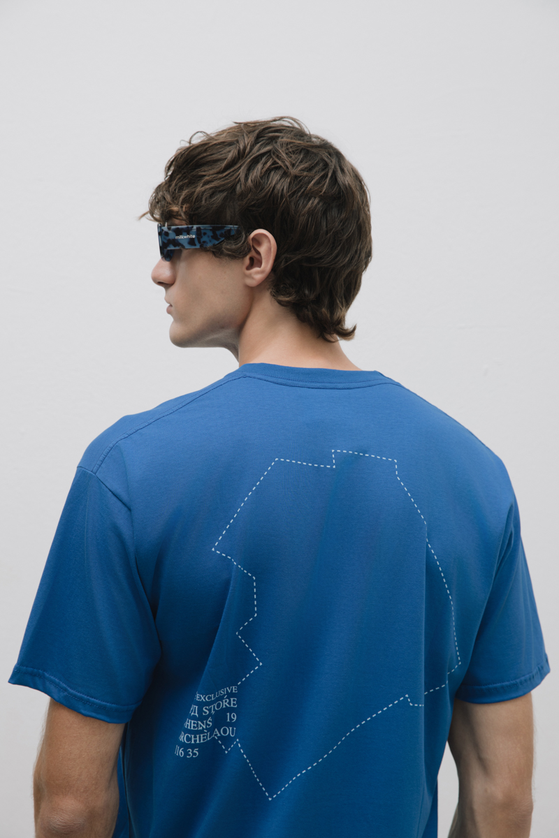 Hard Store Coordinates T-Shirt , Royal Blue