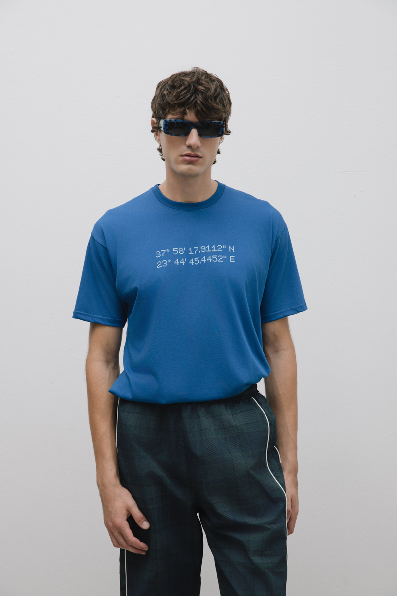 Hard Store Coordinates T-Shirt , Royal Blue