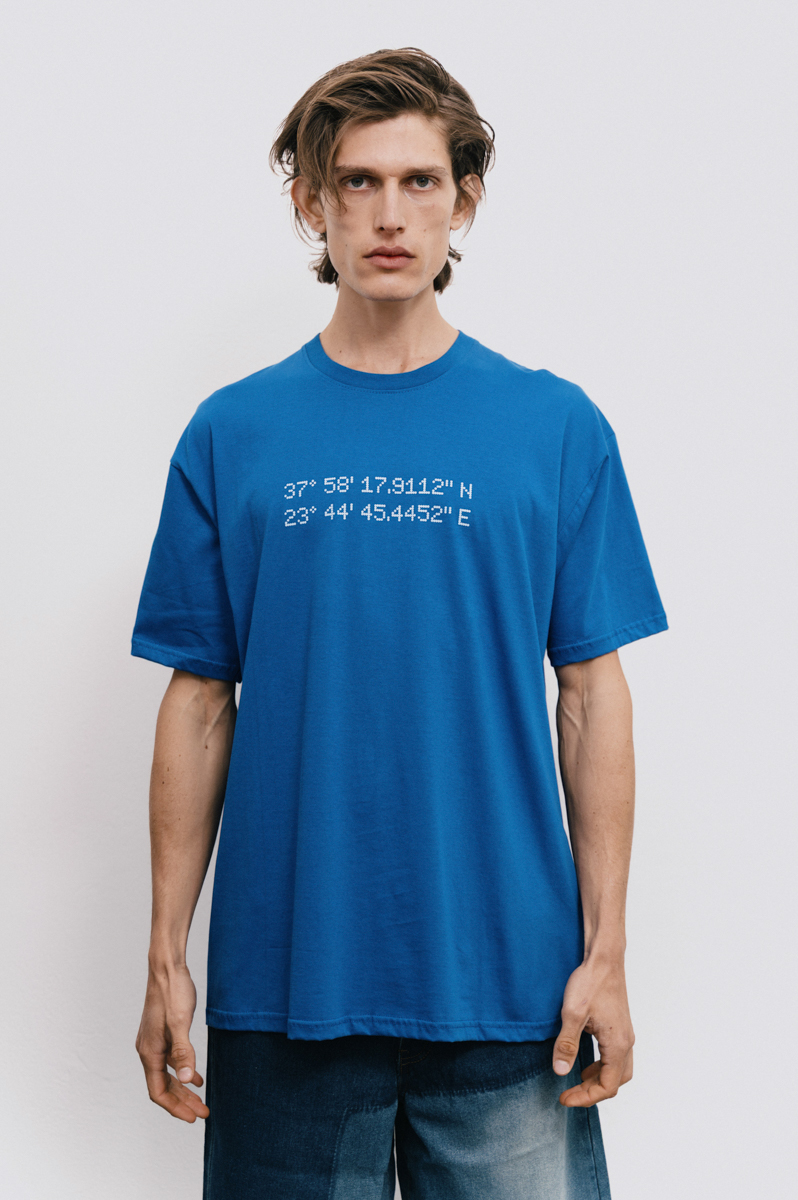 Hard Store Coordinates T-Shirt , Royal Blue