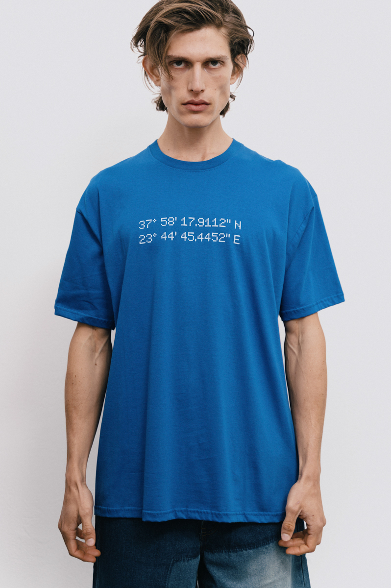 Hard Store Coordinates T-Shirt , Royal Blue