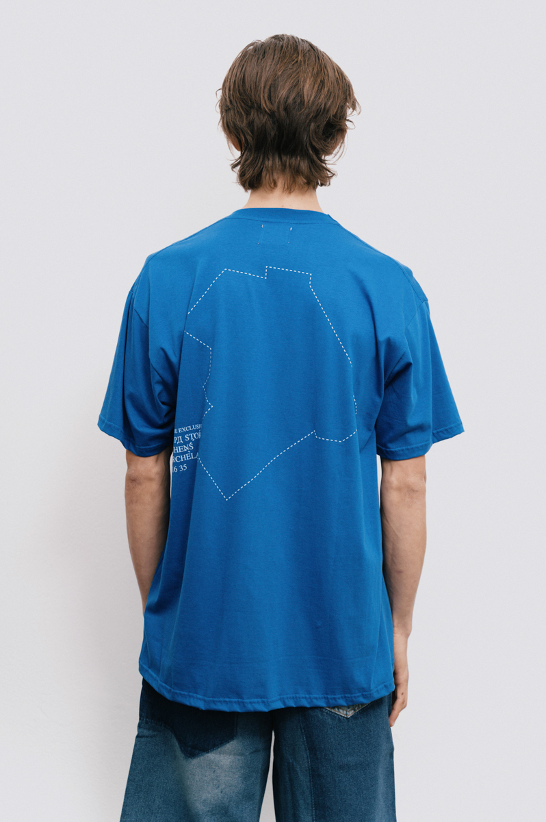 Hard Store Coordinates T-Shirt , Royal Blue