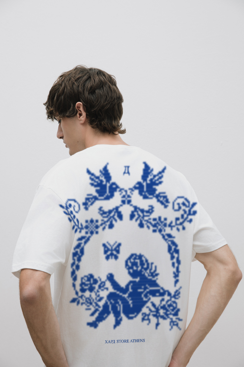 Athenian Romanticism T-Shirt , White
