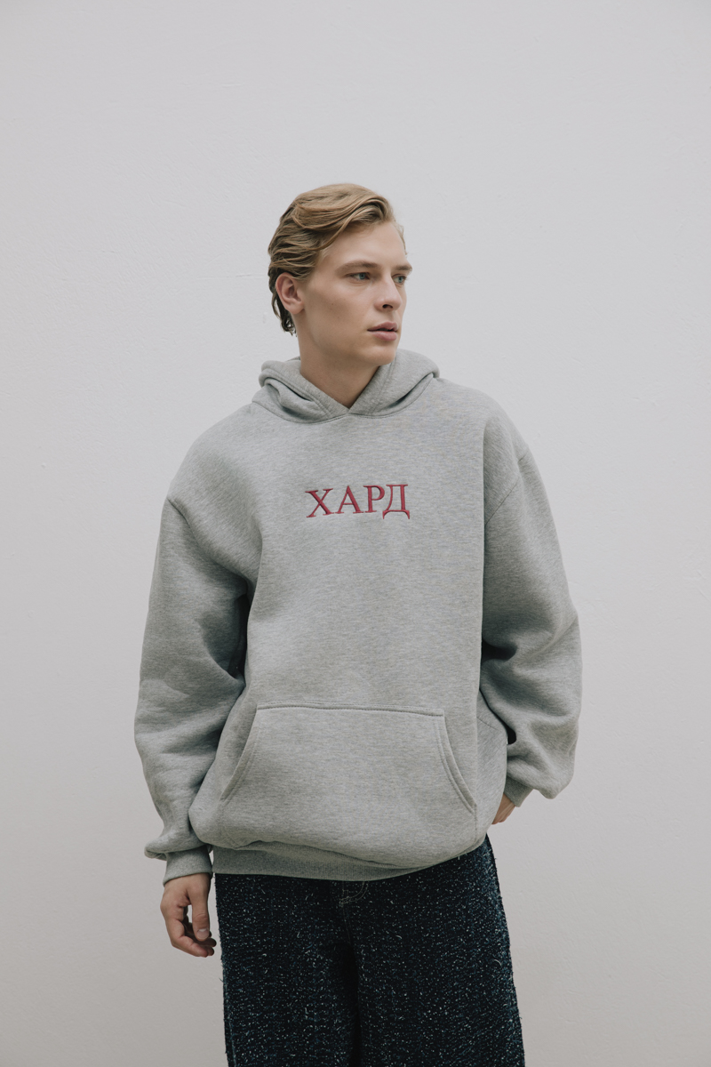 HardClo Classic Hoodie , Grey