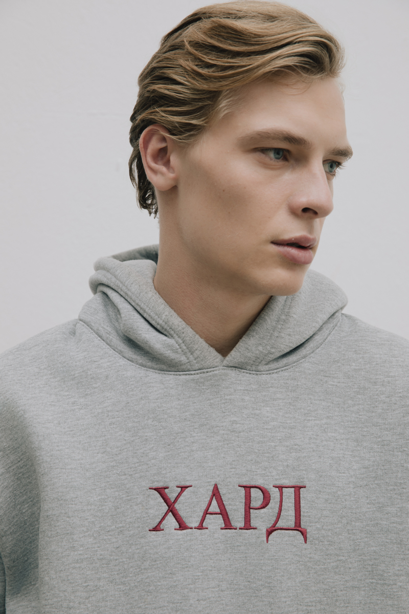 HardClo Classic Hoodie , Grey