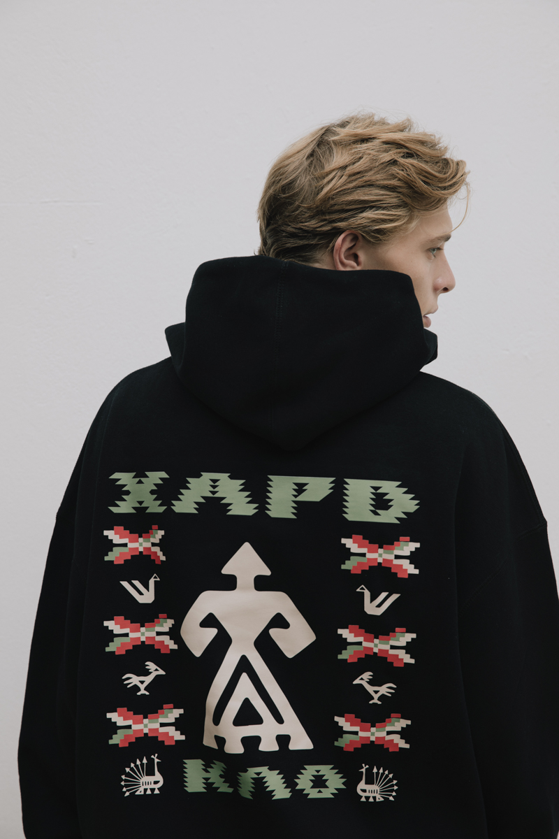 Hard Elemental Hoodie , Black