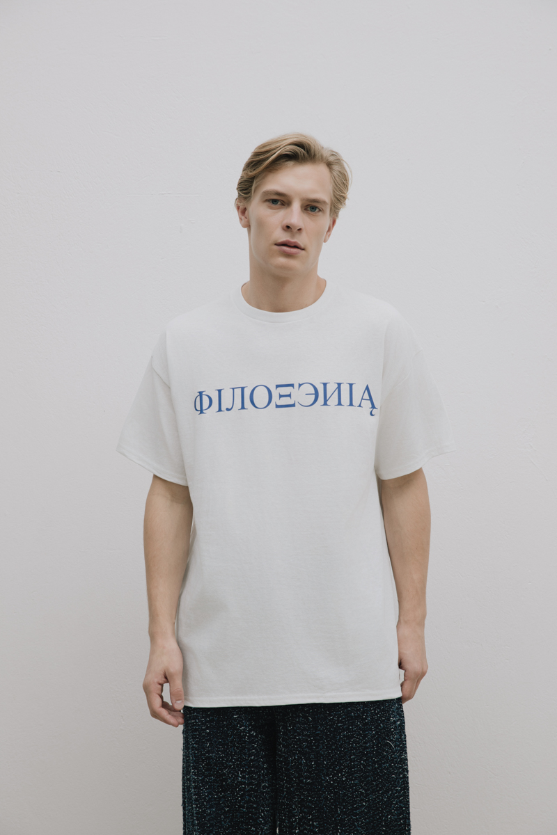 Filoxenia T-Shirt , White