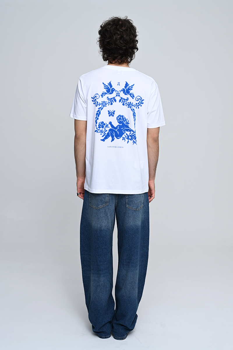 Athenian Romanticism T-Shirt , White