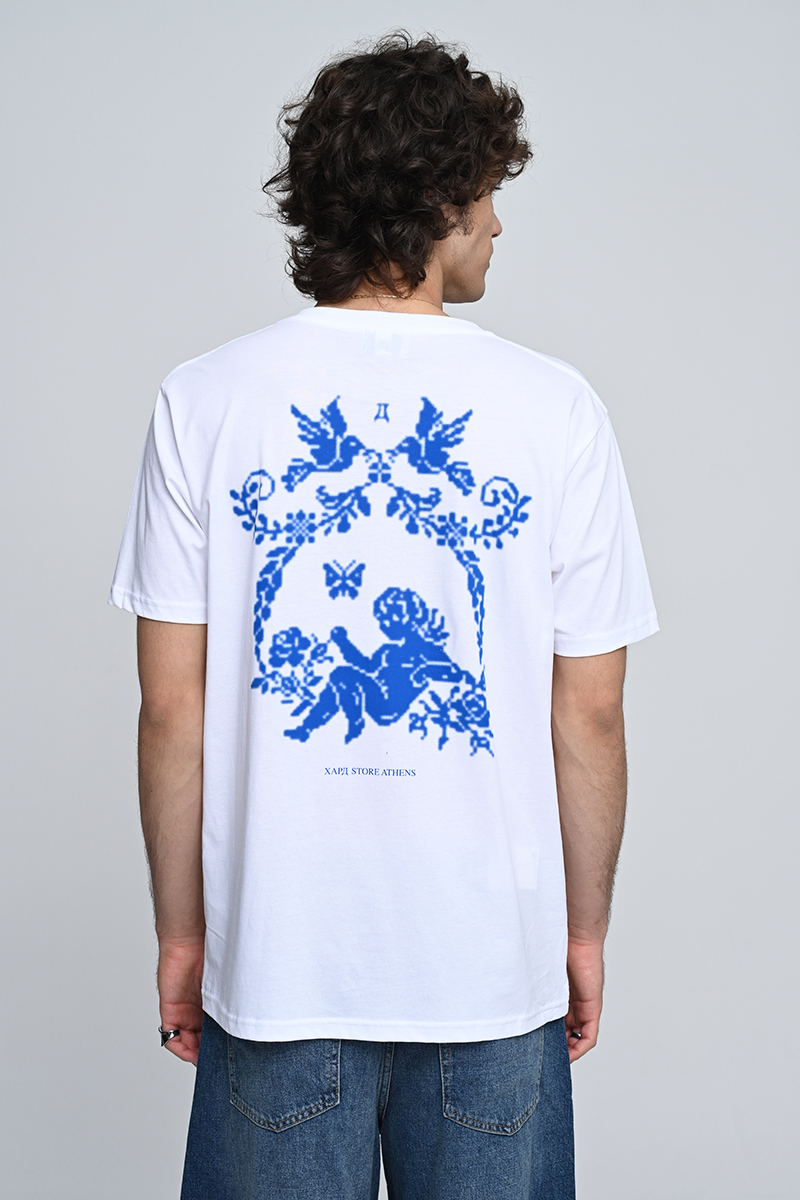 Athenian Romanticism T-Shirt , White