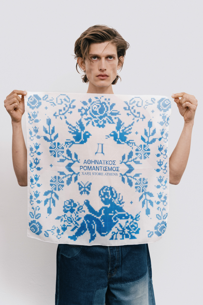 Athenian Romanticism Scarf , White