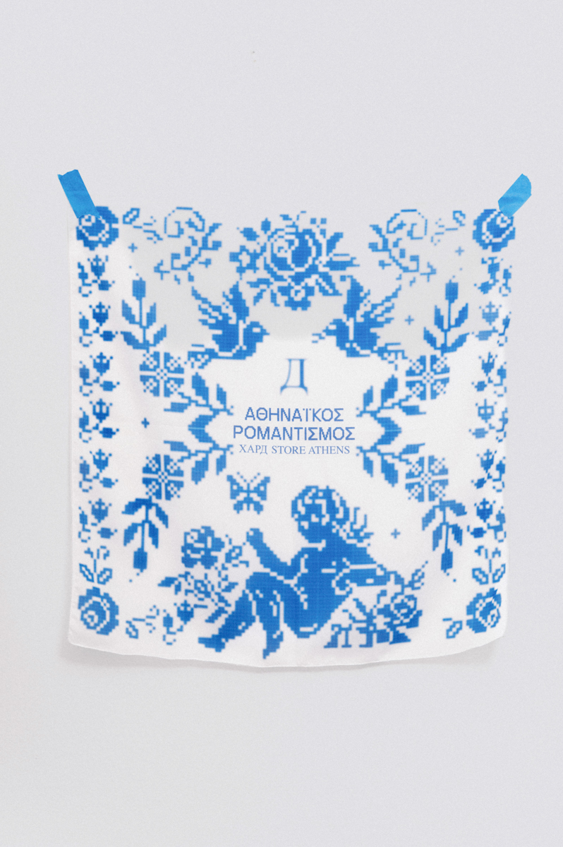 Athenian Romanticism Scarf , White