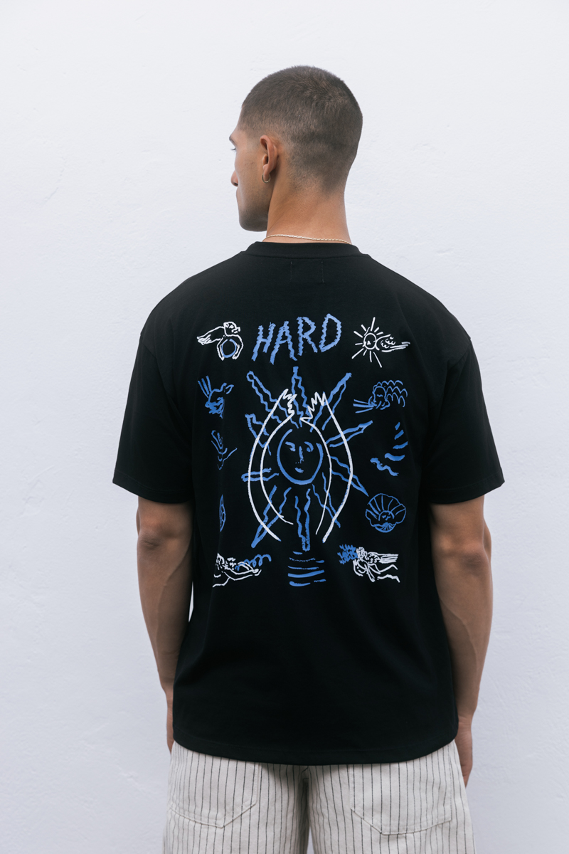 HardClo de Athenes T-Shirt , Black