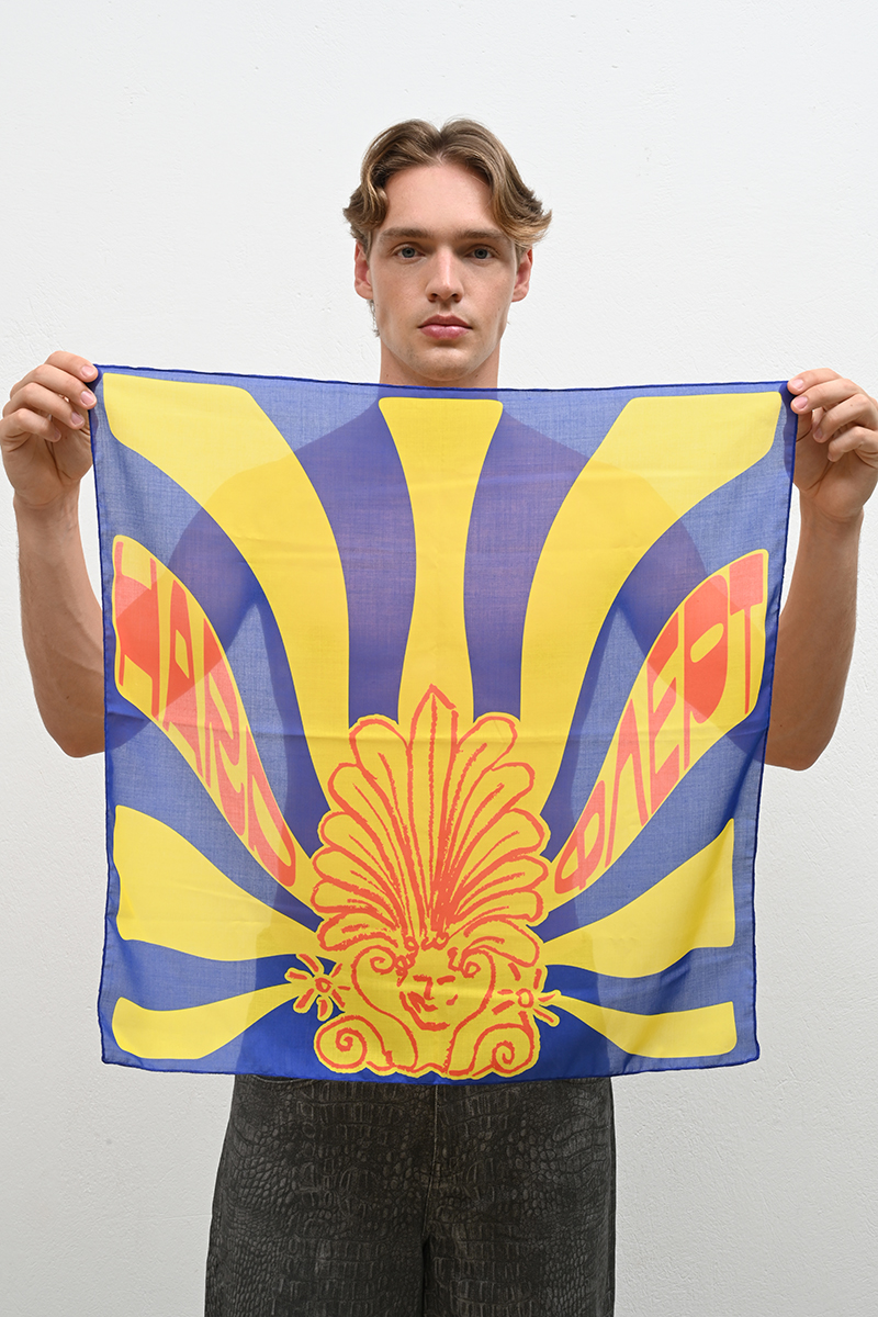 HardClo X SunFlirt Scarf, Blue